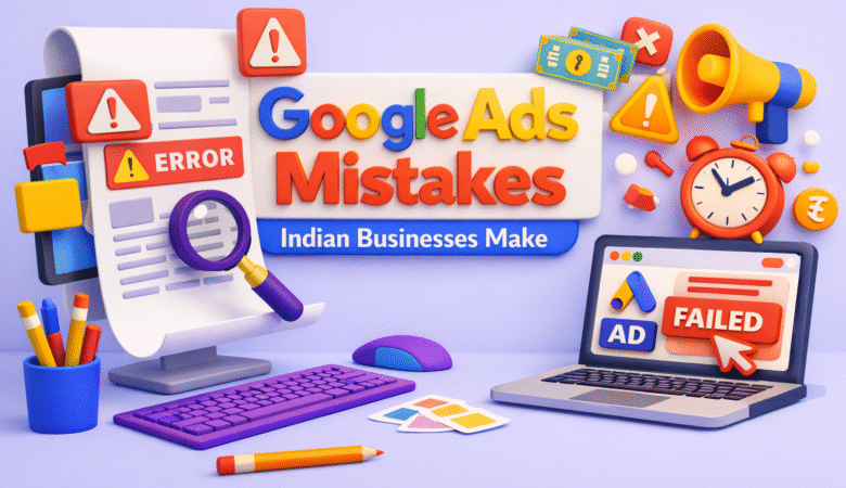 Google Ads Mistakes Indian Businesses Make (And How to Avoid Them)