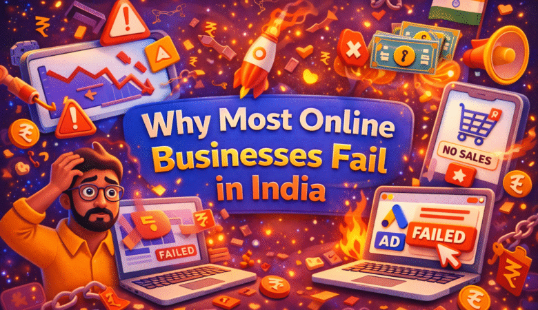 Why Most Online Businesses Fail in India (And How to Avoid It)