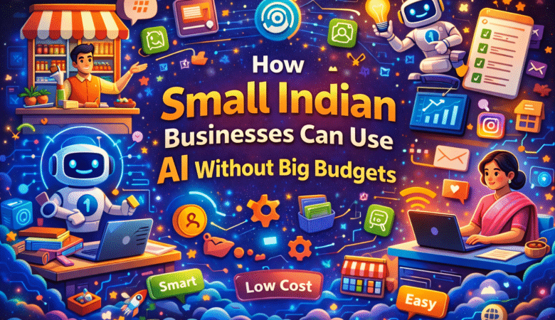 How Small Indian Businesses Can Use AI Without Big Budgets